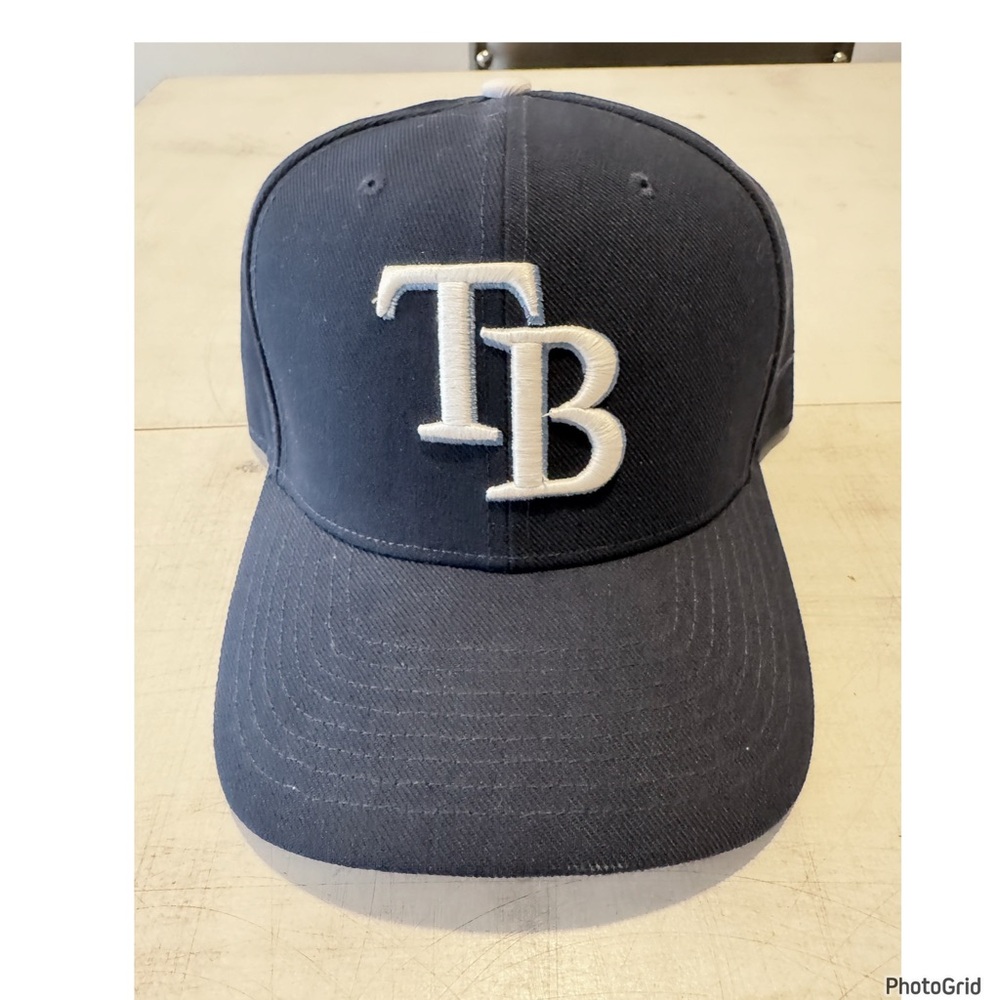 TAMPA BAY RAYS NIKE FITTED BLUE ADJUSTABLE HAT CLASSIC DRI-FIT OSFM MLB BASEBALL